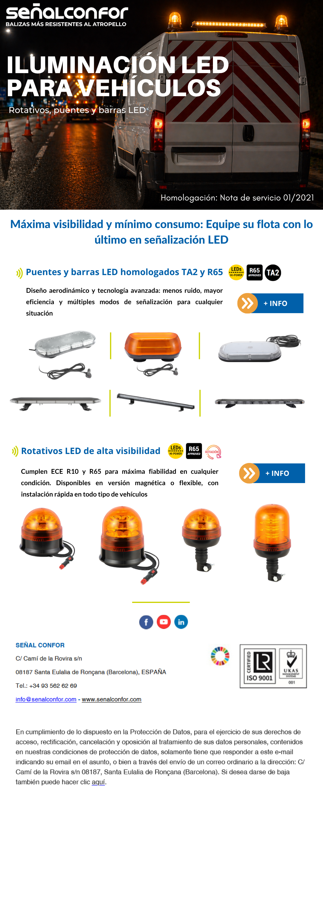 SENALCONFOR.COM - ILUMINACIÓN LED VEHÍCULOS