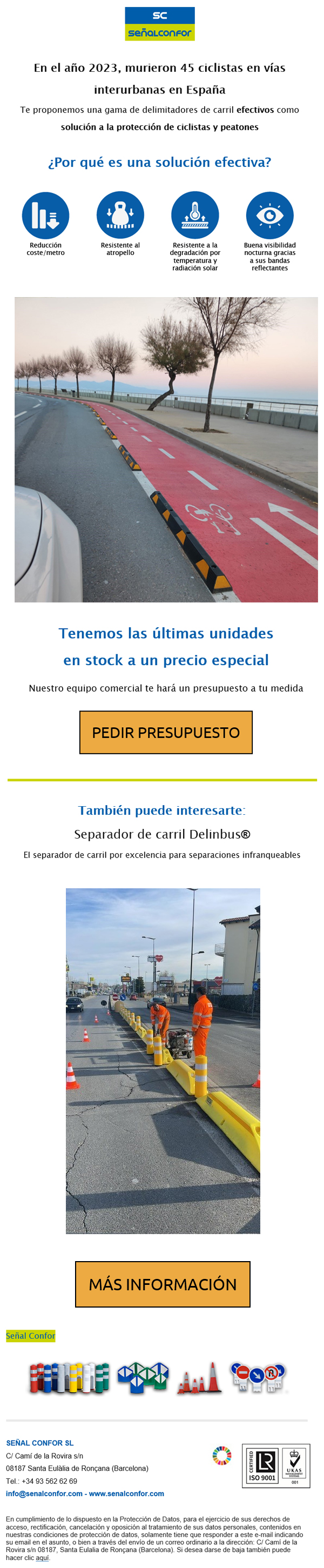 Delimitadores de carril