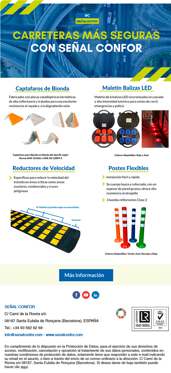 SENALCONFOR.COM - CARRETERAS SEGURAS
