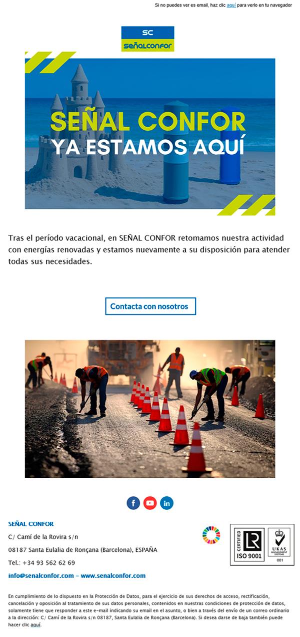 SENALCONFOR.COM - VOLVEMOS